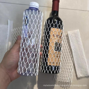 Hot Selling plastic big mesh wine bottle nets